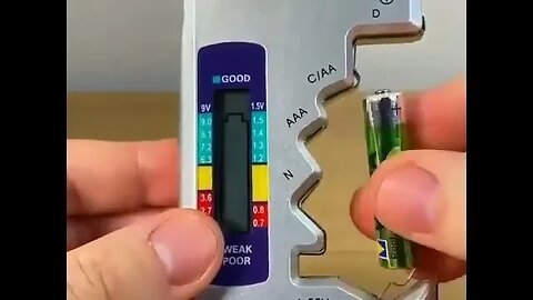 Battery Tester Gadget