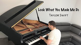 Taylor Swift - Look What You Made Me Do (piano cover) - Naor Yadid