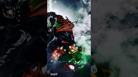 If was Spawn in Spiderman 2 #art #milesmorales #gaming