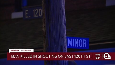 Man killed in shooting on East 120th Street