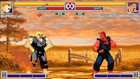 MUGEN - Super Ken vs. Totally Accurate Dan - Download