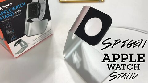 Spigen Aluminum Body S330 Apple Watch Stand Review