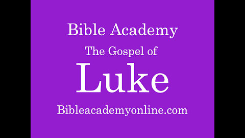 Luke 1.57-68 Lesson 8