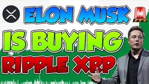 ELON MUSK IS NOW BUYING XRP!?!!! (You've Never seen this) Ripple XRP