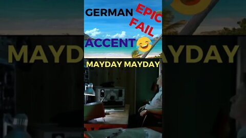 Funny German ACCENT - EPIC FAIL #shorts