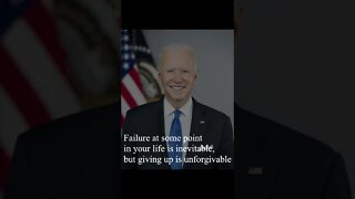 Joe Biden Quotes - Failure at some point in your life is inevitable...