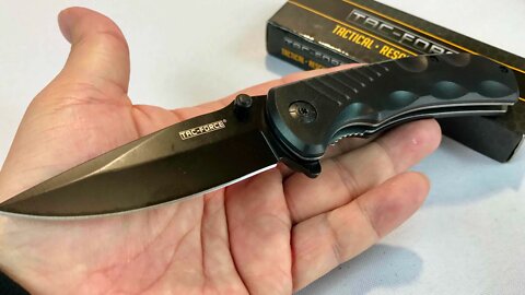 Tac Force TF-764Bk Assisted Opening Black Folding Knife (4.5-Inch Closed) review