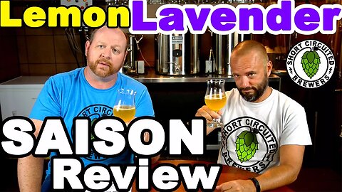 Hippie Farm Lemon Lavender Saison - Great Fermentations Brewers Reserve Kit - Brew and Review