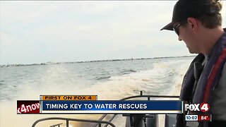 Rescue crews say timing is crucial to saving drowning victims