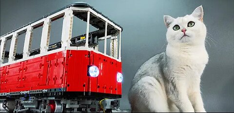 Building a Cat -Sized lego Train