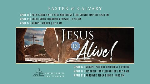 RESURRECTION SUNRISE SERVICE | Sunday Worship Service | 6:30 AM