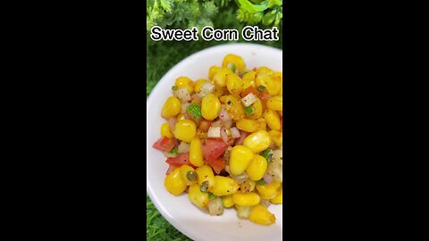 sweet corn Chat recipe