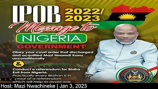 Welcome To The University Of Radio Biafra | Hausa - Service 2 | Host: Mazi Nwachineke | Jan 3, 2023