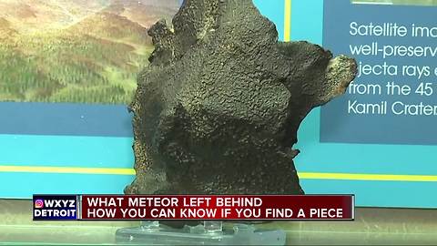 Michigan Meteor: How do you know if you've found a meteorite?