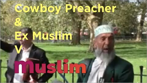 Cowboy & ex Muslim Preachers cant handle Uncle Usman.