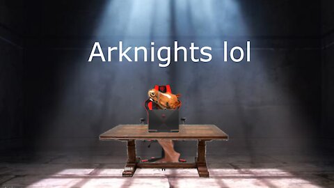 Arknights Little Dark Age meme