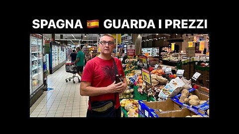 Faccio la spesa in Spagna,italiano guarda che prezzi DOCUMENTARIO GENNAIO 2024 come mai i prezzi in Spagna sono normali mentre in MERDALIA💩dicono che è colpa dell'inflazione che c'era anche in tutti gli altri Paesi ed è normale?