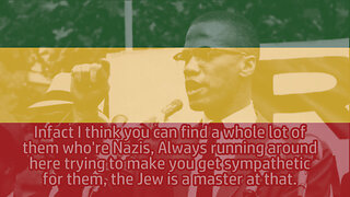 MALCOLM X ABOUT "THE JEWS" BEING NAZI'S