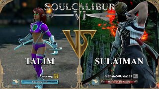 SoulCalibur VI — Amesang (Talim) VS N0PainN0Gain101 (Sulaiman) | Xbox Series X Ranked