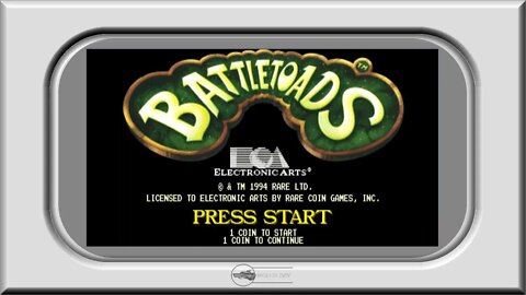 (MAME) Battletoads Arcade - Full Gameplay