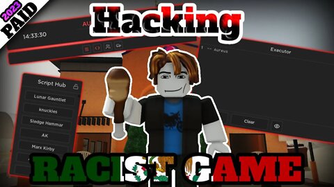 Aureus Serverside - I Hacked A Racist Game On Roblox