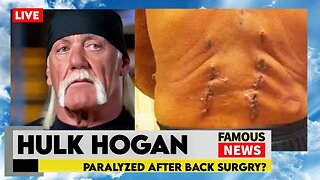 Is Hulk Hogan Paralyzed? WWE Legend Can’t Feel His Legs | Famous News