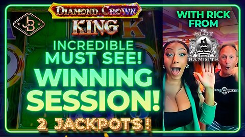 NEW Slots! Epic Winning Session with Rick From Slot Bandits! We Killed It!