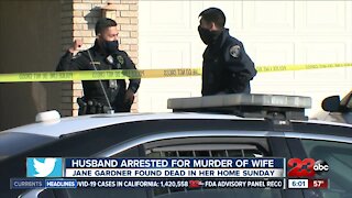 Husband arrested on murder charge after wife found killed in home