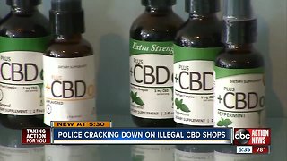 Sarasota Police plan to crack down on CBD shops they say are operating illegally
