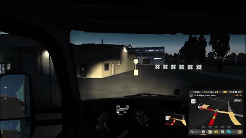 Park The Empty Pallets within the same port in American Truck Simulator - Full Job