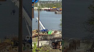 Pattullo Bridge Replacement construction progress