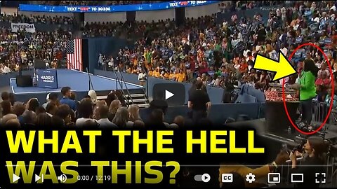 WTH? OMG KAMALAS ATLANTA RALLY & REPEATING THE PROPAGANDA - 14 mins.