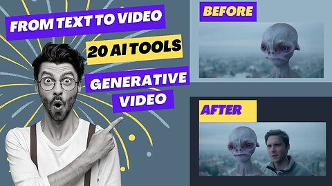 From Text to Video: 20 AI Tools That Will Change the Way You Create Videos