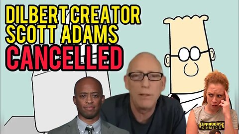 Dilbert Creator Scott Adams CANCELLED! Chrissie Mayr & Leonydus Johnson React! Who is REALLY Racist?