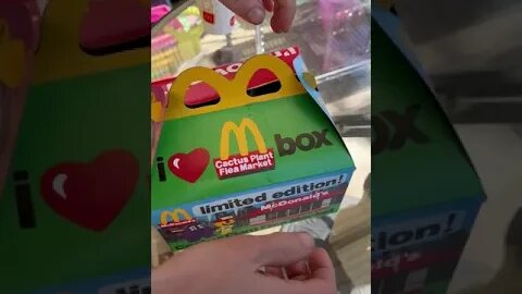 MCDONALDS ADULT HAPPY MEAL BOX UNBOXING *TOY INCLUDED*