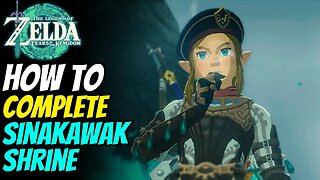 How to Solve Sinakawak Shrine | The Legend of Zelda: Tears of the Kingdom