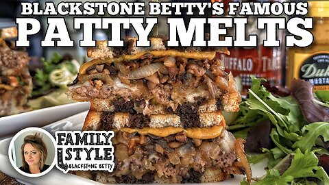 Blackstone Betty's Famous Patty Melts | Blackstone Griddles