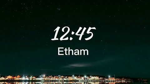 Etham - 12:45 (lyrics)||"I love you, but I just need tonight off"
