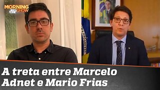 Adnet, Mario Frias e a regra-mor da zoeira: não pegar pilha