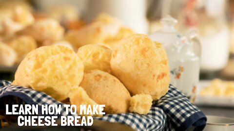 Learn how to make CHEESE BREAD