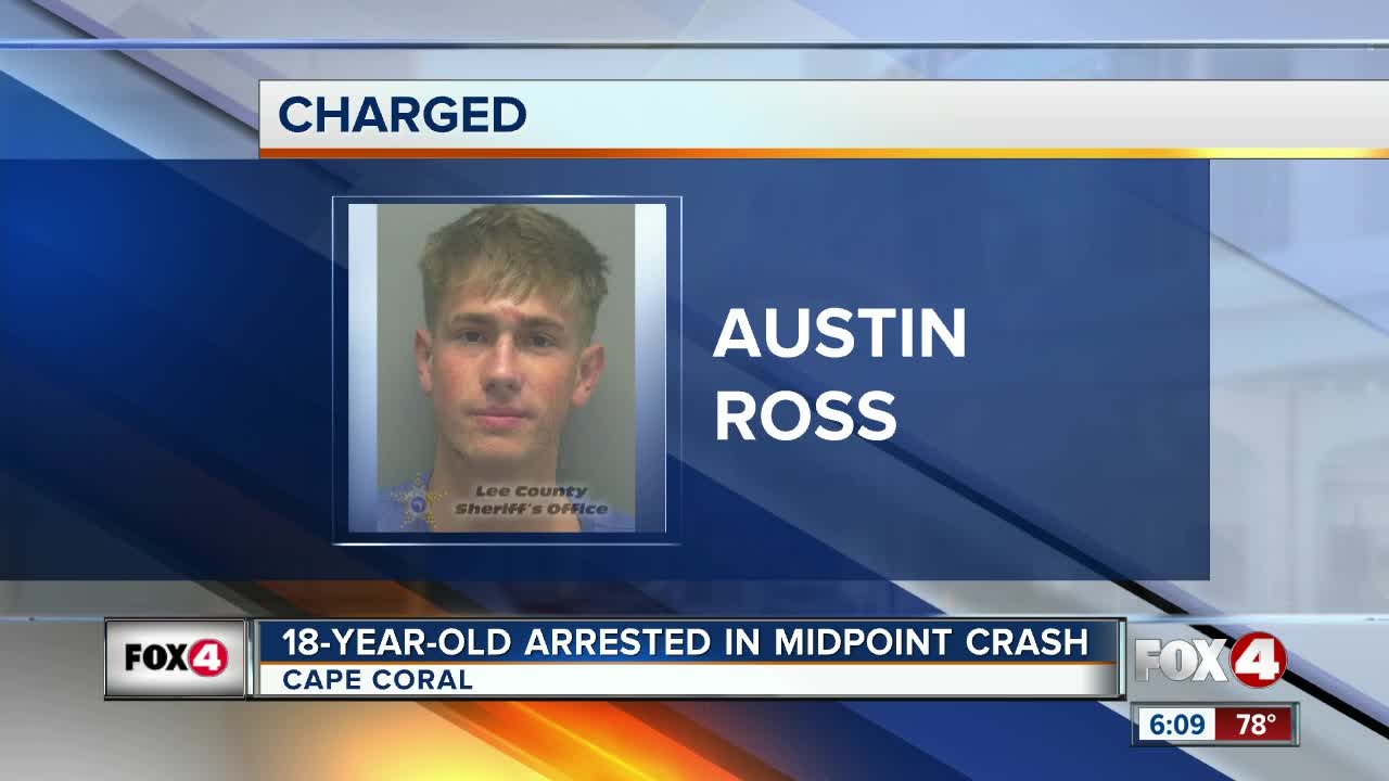 18-year-old charged with DUI after serious crash in Cape Coral