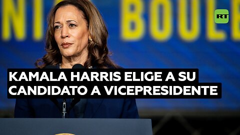 Kamala Harris elige a su candidato a vicepresidente