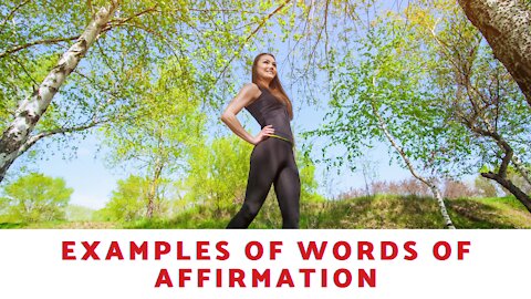 What Are Some Examples of Words of Affirmation?