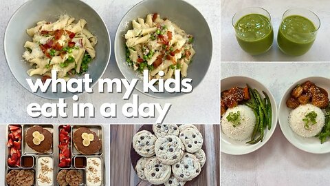 WHAT MY KIDS EAT IN A DAY | DAY 55