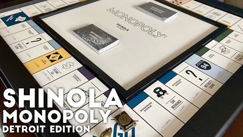 Shinola Monopoly Detroit Edition Board Game Set Review