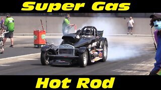 9 Second Super Gas Hot Rod Lucas Oil Drag Racing Series