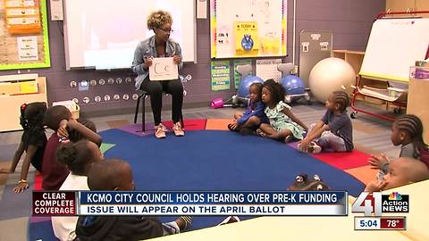 KCMO City Council advances pre-K issue planned for April ballot