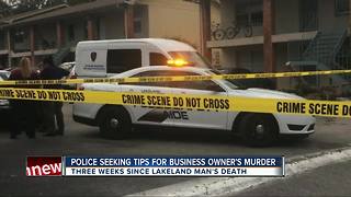 Lakeland Police looks for leads in unsolved murder