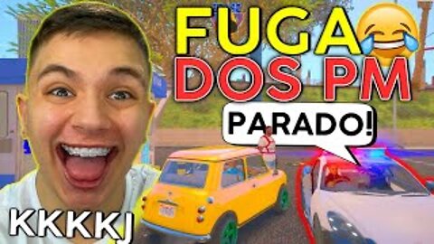 FUGI E M@TEl OS PM NO GTA RP 😂 (Paulinho o LOKO)