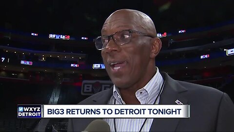 BIG3 Basketball returns to Little Caesars Arena